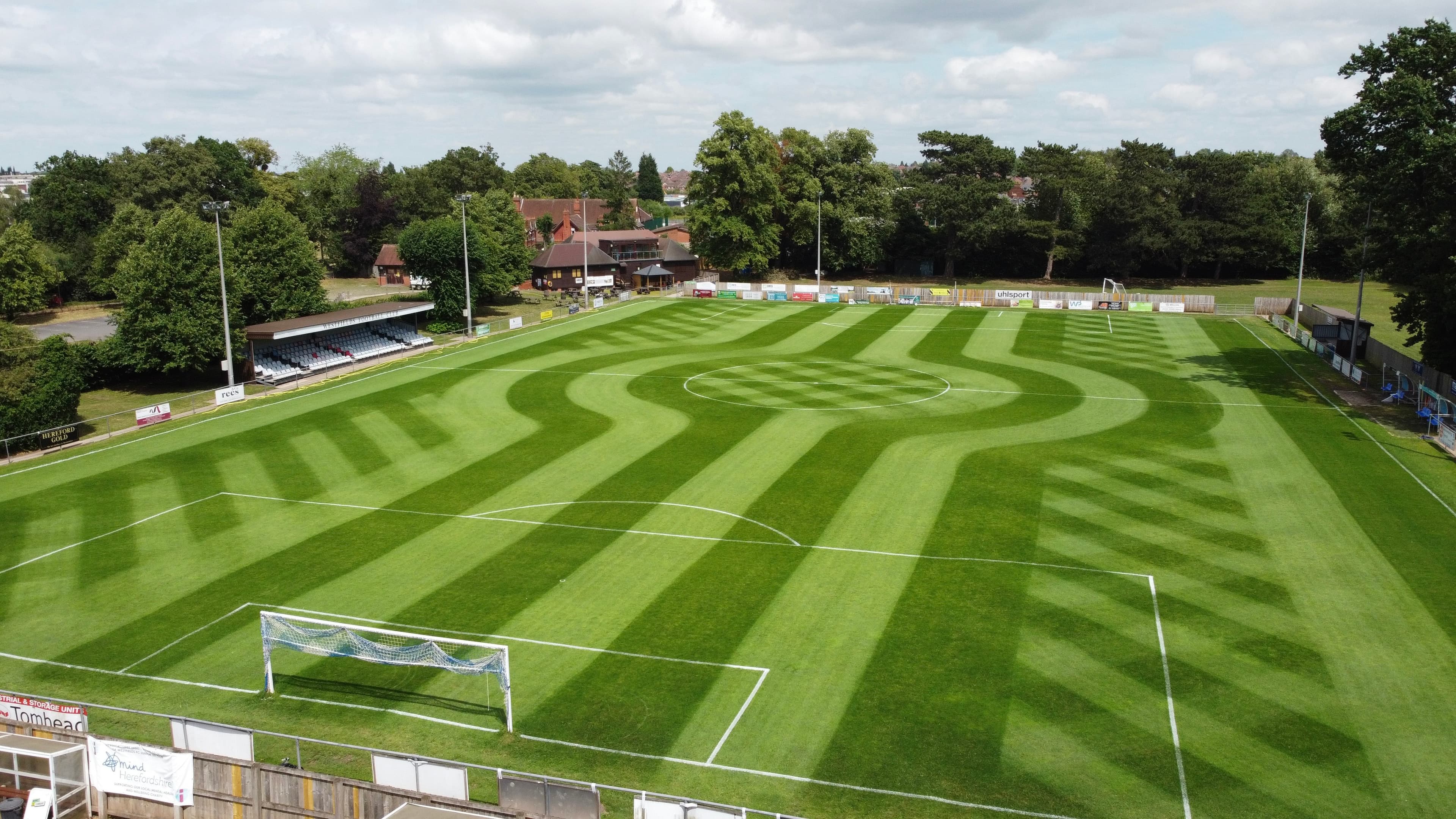 Pitch at allpay.park on BBC News