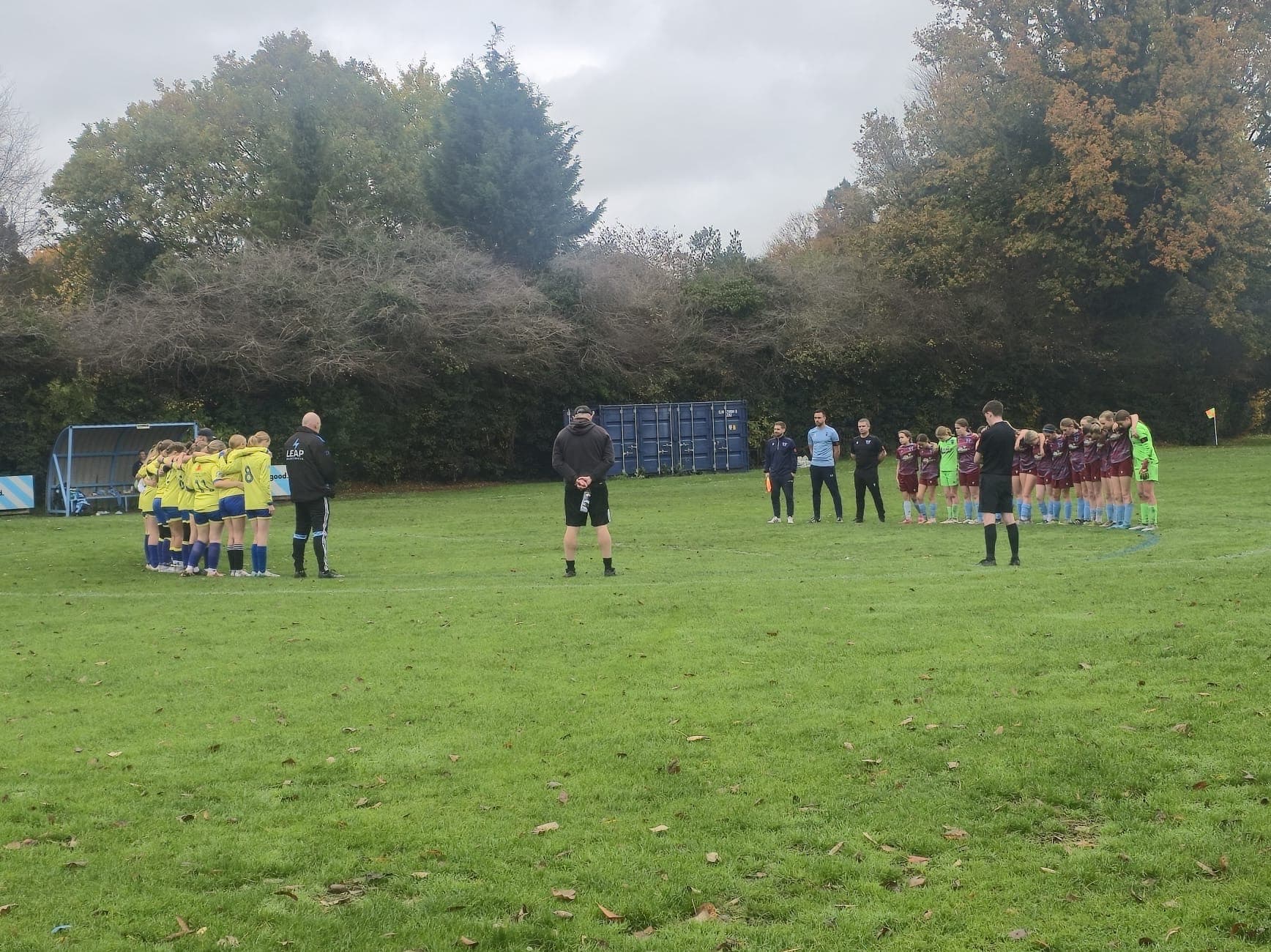 Fields Pays its Respect on Remembrance Sunday.