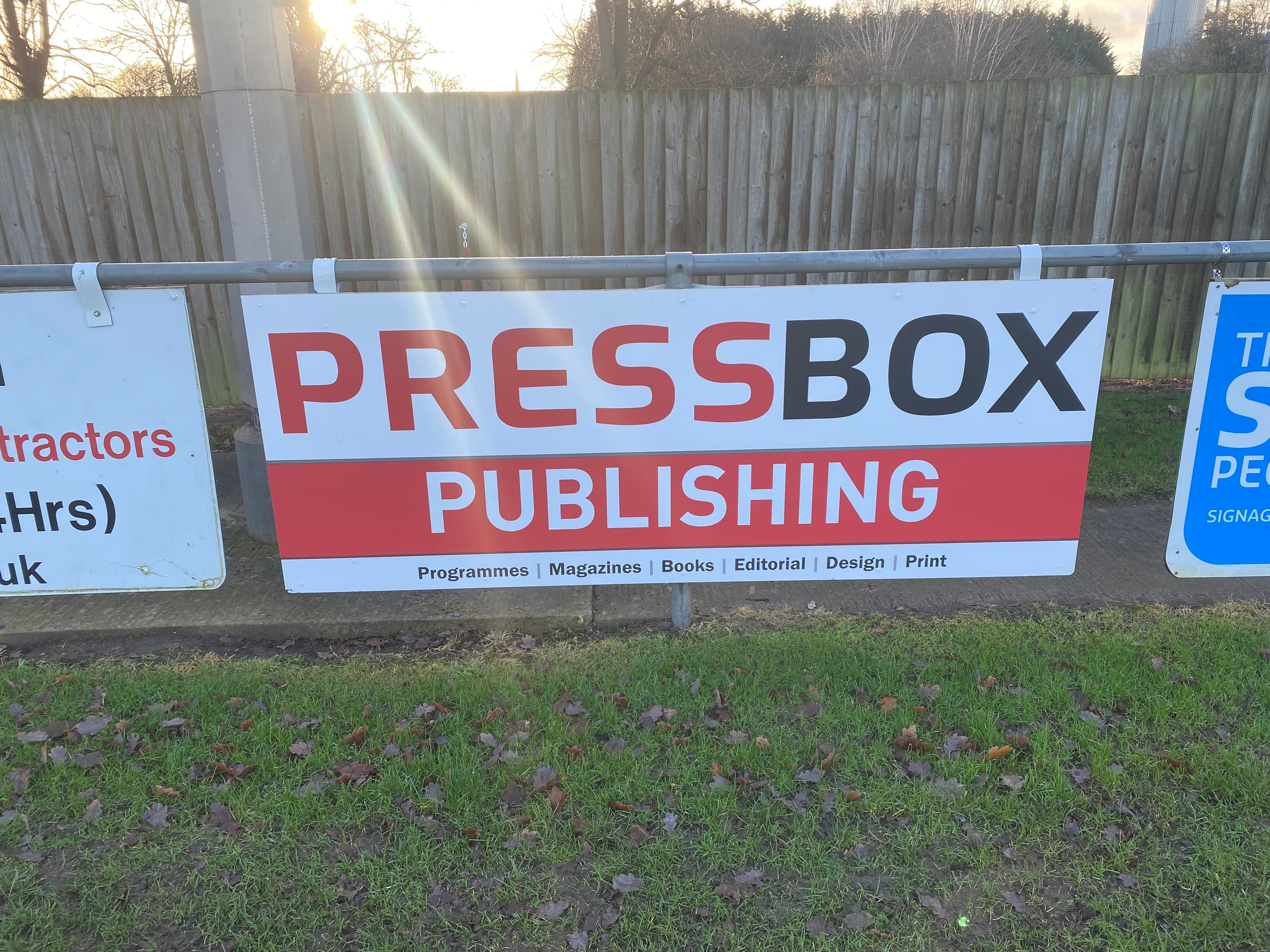 Press Box Publishing Limited Advertise at Fields.